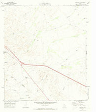 Sotol Hill Texas Historical topographic map, 1:24000 scale, 7.5 X 7.5 Minute, Year 1970
