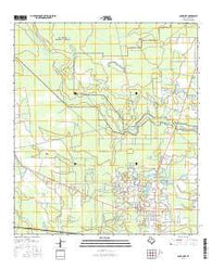 Sour Lake Texas Current topographic map, 1:24000 scale, 7.5 X 7.5 Minute, Year 2016