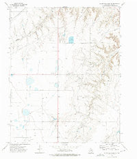 Sourdough Creek NE Texas Historical topographic map, 1:24000 scale, 7.5 X 7.5 Minute, Year 1973