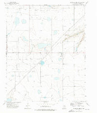 Sourdough Creek NW Texas Historical topographic map, 1:24000 scale, 7.5 X 7.5 Minute, Year 1973