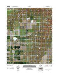 Sourdough Creek NE Texas Historical topographic map, 1:24000 scale, 7.5 X 7.5 Minute, Year 2012