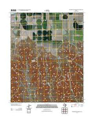 Sourdough Creek SW Texas Historical topographic map, 1:24000 scale, 7.5 X 7.5 Minute, Year 2012