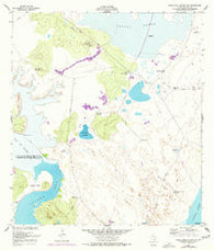 South Bird Island NW Texas Historical topographic map, 1:24000 scale, 7.5 X 7.5 Minute, Year 1951