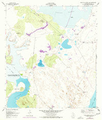South Bird Island NW Texas Historical topographic map, 1:24000 scale, 7.5 X 7.5 Minute, Year 1951