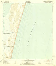 South Bird Island SE Texas Historical topographic map, 1:24000 scale, 7.5 X 7.5 Minute, Year 1951