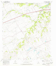 South Bosque Texas Historical topographic map, 1:24000 scale, 7.5 X 7.5 Minute, Year 1965