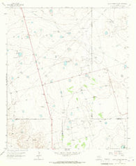 South Cowden Ranch Texas Historical topographic map, 1:24000 scale, 7.5 X 7.5 Minute, Year 1965