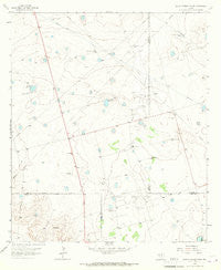 South Cowden Ranch Texas Historical topographic map, 1:24000 scale, 7.5 X 7.5 Minute, Year 1965