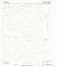 South Rector Canyon Texas Historical topographic map, 1:24000 scale, 7.5 X 7.5 Minute, Year 1973