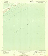 South of Palacios Point Texas Historical topographic map, 1:24000 scale, 7.5 X 7.5 Minute, Year 1952