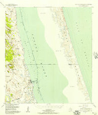 South of Potrero Lopeno Texas Historical topographic map, 1:62500 scale, 15 X 15 Minute, Year 1952