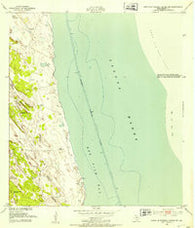 South of Potrero Lopeno NW Texas Historical topographic map, 1:24000 scale, 7.5 X 7.5 Minute, Year 1952