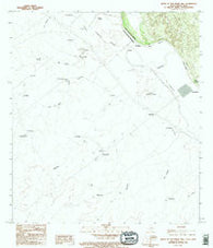 South of San Pedro Hill Texas Historical topographic map, 1:24000 scale, 7.5 X 7.5 Minute, Year 1983