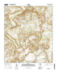 South Bend Texas Current topographic map, 1:24000 scale, 7.5 X 7.5 Minute, Year 2016