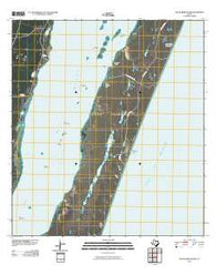 South Bird Island Texas Historical topographic map, 1:24000 scale, 7.5 X 7.5 Minute, Year 2010