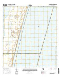 South Bird Island SE Texas Current topographic map, 1:24000 scale, 7.5 X 7.5 Minute, Year 2016