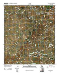 South Bosque Texas Historical topographic map, 1:24000 scale, 7.5 X 7.5 Minute, Year 2010