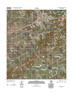 South Bosque Texas Historical topographic map, 1:24000 scale, 7.5 X 7.5 Minute, Year 2012