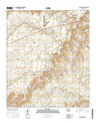 South Bosque Texas Current topographic map, 1:24000 scale, 7.5 X 7.5 Minute, Year 2016