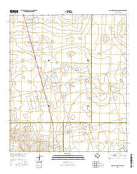 South Cowden Ranch Texas Current topographic map, 1:24000 scale, 7.5 X 7.5 Minute, Year 2016