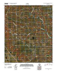 South Dokegood Creek Texas Historical topographic map, 1:24000 scale, 7.5 X 7.5 Minute, Year 2010