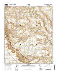 South Dokegood Creek Texas Current topographic map, 1:24000 scale, 7.5 X 7.5 Minute, Year 2016