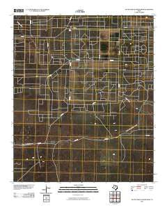 South Fork Sulphur Draw Texas Historical topographic map, 1:24000 scale, 7.5 X 7.5 Minute, Year 2010
