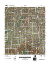 South Mustang Draw SE Texas Historical topographic map, 1:24000 scale, 7.5 X 7.5 Minute, Year 2012
