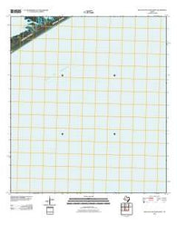 South of Palacios Point Texas Historical topographic map, 1:24000 scale, 7.5 X 7.5 Minute, Year 2010