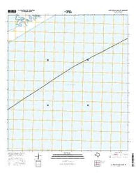 South of Palacios Point Texas Current topographic map, 1:24000 scale, 7.5 X 7.5 Minute, Year 2016