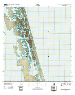 South of Potrero Lopeno NE Texas Historical topographic map, 1:24000 scale, 7.5 X 7.5 Minute, Year 2010