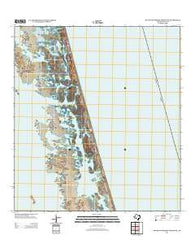 South of Potrero Lopeno NE Texas Historical topographic map, 1:24000 scale, 7.5 X 7.5 Minute, Year 2013