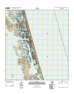 South of Potrero Lopeno NE Texas Historical topographic map, 1:24000 scale, 7.5 X 7.5 Minute, Year 2013