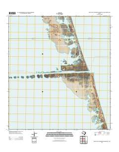 South of Potrero Lopeno SE Texas Historical topographic map, 1:24000 scale, 7.5 X 7.5 Minute, Year 2012
