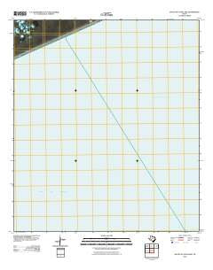 South of Star Lake Texas Historical topographic map, 1:24000 scale, 7.5 X 7.5 Minute, Year 2010