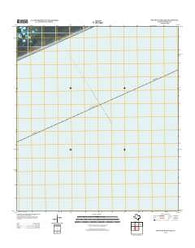 South of Star Lake Texas Historical topographic map, 1:24000 scale, 7.5 X 7.5 Minute, Year 2013