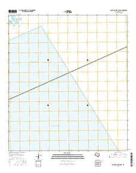South of Star Lake Texas Current topographic map, 1:24000 scale, 7.5 X 7.5 Minute, Year 2016