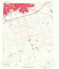 Southeast Midland Texas Historical topographic map, 1:24000 scale, 7.5 X 7.5 Minute, Year 1965