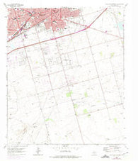 Southeast Midland Texas Historical topographic map, 1:24000 scale, 7.5 X 7.5 Minute, Year 1965