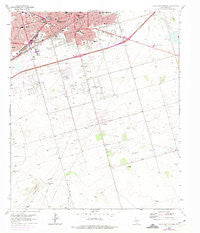 Southeast Midland Texas Historical topographic map, 1:24000 scale, 7.5 X 7.5 Minute, Year 1965