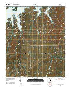 Southeast Lake Kemp Texas Historical topographic map, 1:24000 scale, 7.5 X 7.5 Minute, Year 2010