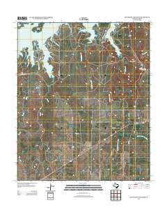 Southeast Lake Kemp Texas Historical topographic map, 1:24000 scale, 7.5 X 7.5 Minute, Year 2013