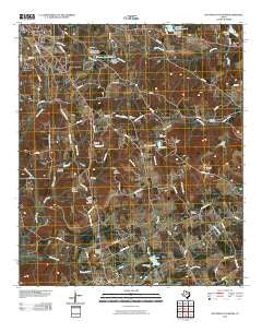 Southeast Palestine Texas Historical topographic map, 1:24000 scale, 7.5 X 7.5 Minute, Year 2010