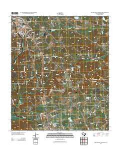 Southeast Palestine Texas Historical topographic map, 1:24000 scale, 7.5 X 7.5 Minute, Year 2013