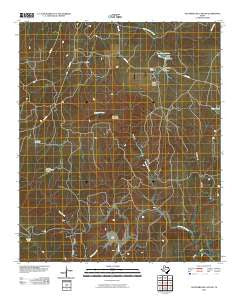 Southerland Canyon Texas Historical topographic map, 1:24000 scale, 7.5 X 7.5 Minute, Year 2010