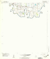 Southmost Texas Historical topographic map, 1:24000 scale, 7.5 X 7.5 Minute, Year 1955