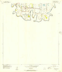 Southmost Texas Historical topographic map, 1:24000 scale, 7.5 X 7.5 Minute, Year 1955