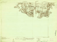 Southmost Texas Historical topographic map, 1:24000 scale, 7.5 X 7.5 Minute, Year 1930