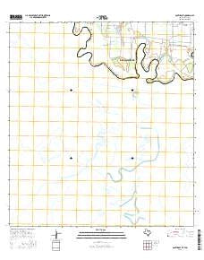 Southmost Texas Current topographic map, 1:24000 scale, 7.5 X 7.5 Minute, Year 2016
