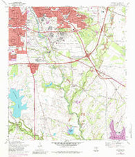 Southton Texas Historical topographic map, 1:24000 scale, 7.5 X 7.5 Minute, Year 1967